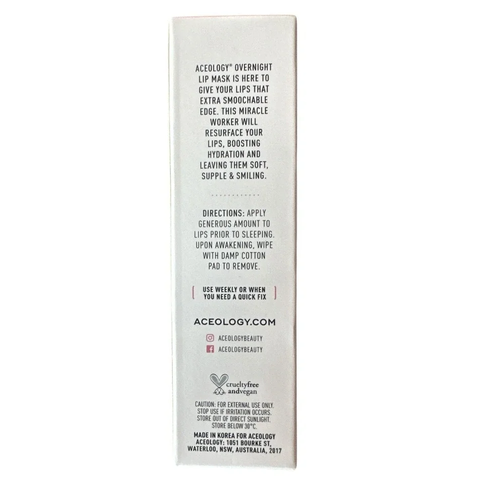 Boxy Charm - Aceology Lip Repair. New‎ In Box